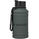 Navaris Μπουκάλι Νερού από Ανοξείδωτο Ατσάλι - BPA Free - 1.3 L - Anthrazit - 52873.73