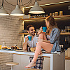 Relaxdays Σετ με 3 Βάζα Αποθήκευσης από Γυαλί - 800 ml - Natural - 4052025279950