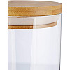Relaxdays Σετ με 3 Βάζα Αποθήκευσης από Γυαλί - 800 ml - Natural - 4052025279950