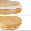 Relaxdays Σετ με 3 Βάζα Αποθήκευσης από Γυαλί - 800 ml - Natural - 4052025279950