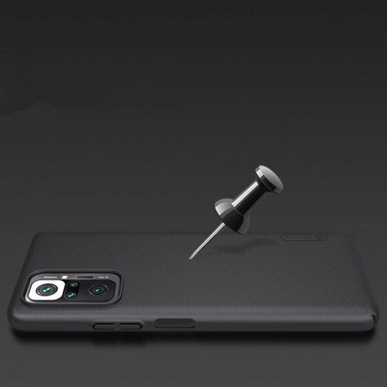 Nillkin Xiaomi Redmi Note 10 Pro Super Frosted Shield Rugged Σκληρή Θήκη - Black
