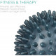 Navaris Hedgehog Massage Ball with Nubs Set of 2 - Μπάλες Μασάζ για Χέρια / Πόδια και Πλάτη - Mint / Petrol - 46951.3.01