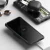 Ringke Samsung Galaxy S21 Plus Fusion X Σκληρή Θήκη με Πλαίσιο Σιλικόνης - Design Ticket Band - Black - Διάφανη