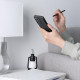 Spigen Samsung Galaxy S21 Ultra Liquid Air Pen Θήκη Σιλικόνης - Matte Black