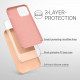 KW iPhone 12 Pro Max Θήκη Σιλικόνης Rubber TPU - Peach - 52644.138