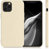KW iPhone 12 Pro Max Θήκη Σιλικόνης Rubberized TPU - Buttercream - 52714.210