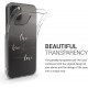 KW iPhone 12 Pro Max Θήκη Σιλικόνης TPU Design Live Laugh Love - Silver / Διάφανη - 53037.08