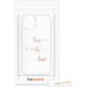 KW iPhone 12 Pro Max Θήκη Σιλικόνης TPU Design Live Laugh Love - Rose Gold / Διάφανη - 53037.09