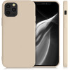 KW iPhone 12 / iPhone 12 Pro Θήκη Σιλικόνης Rubberized TPU - Mother of Pearl - 53844.154