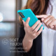 KW Samsung Galaxy S21 Θήκη Σιλικόνης Rubber TPU - Ice Blue - 54056.205
