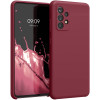 KW Samsung Galaxy A52 / A52 5G / A52s 5G Θήκη Σιλικόνης Rubber TPU - Rhubarb Red - 54347.209