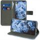 KW Samsung Galaxy A52 / A52 5G / A52s 5G Θήκη Πορτοφόλι Stand - Design Magnolias - White / Blue / Grey - 54349.02