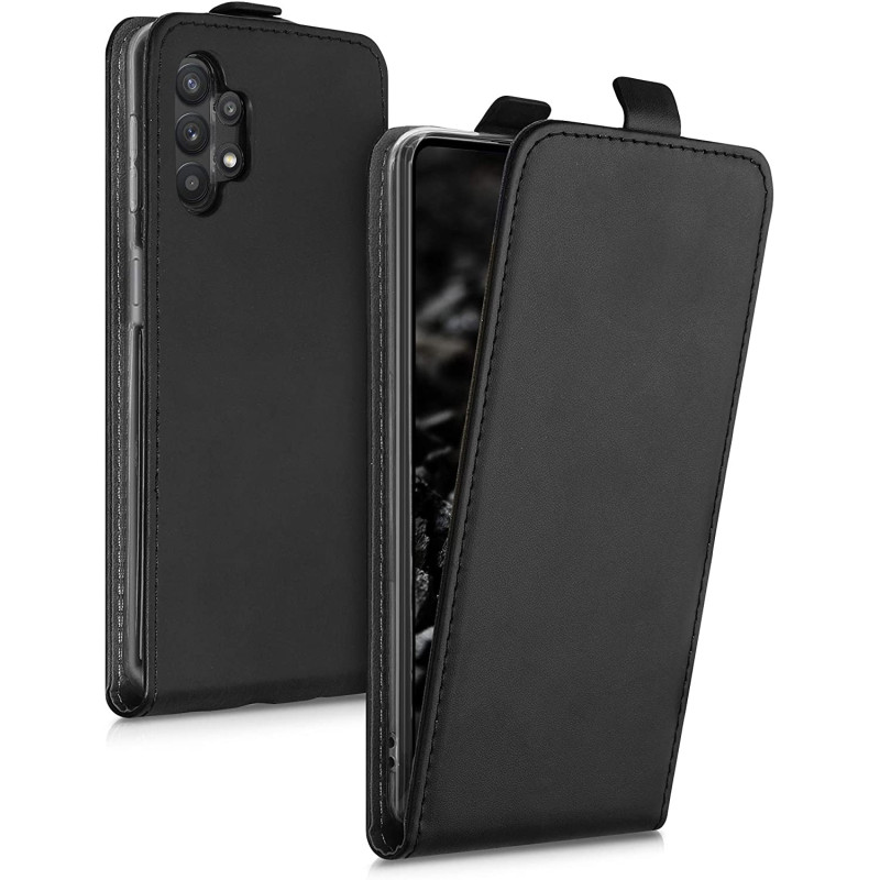 KW Samsung Galaxy A52 / A52 5G / A52s 5G Θήκη Δερματίνη Flip - Black - 54350.01
