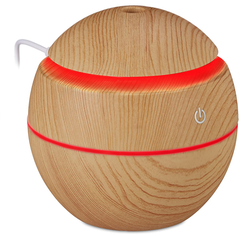 Relaxdays Diffuser με Όψη Ξύλου - Light Brown - 4052025910044