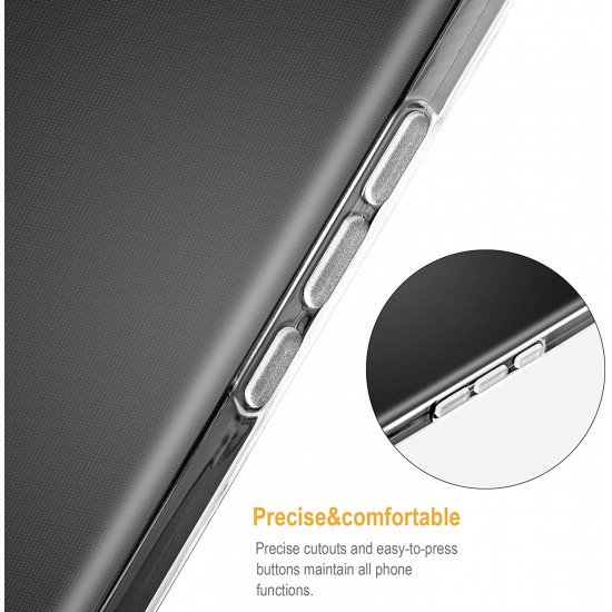 Cadorabo Samsung Galaxy A72 / A72 5G Λεπτή Θήκη Σιλικόνης - Διάφανη