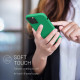 KW iPhone 12 Pro Max Θήκη Σιλικόνης Rubber TPU - Emerald Green - 52644.142