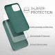 KW iPhone 12 Pro Max Θήκη Σιλικόνης Rubber TPU - Blue Green - 52644.171