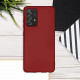 KW Samsung Galaxy A52 / A52 5G / A52s 5G Θήκη Σιλικόνης TPU - Metallic Dark Red - 54351.36