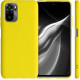 KW Xiaomi Redmi Note 10 / Note 10s / Poco M5s Θήκη Σιλικόνης TPU - Vibrant Yellow - 54541.165
