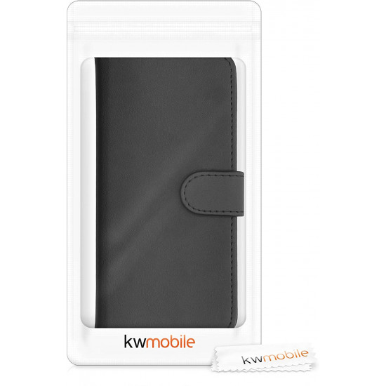 KW Samsung Galaxy A52 / A52 5G / A52s 5G Θήκη Πορτοφόλι Stand - Black - 54603.01