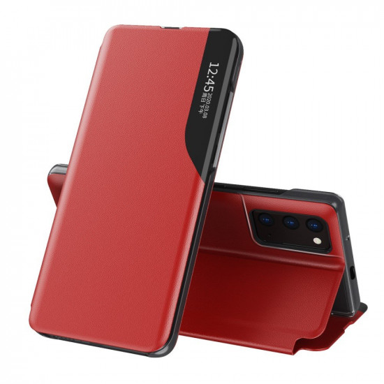 Erbord Xiaomi Redmi Note 10 / Note 10s / Poco M5s Θήκη Βιβλίο - Red