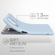 KW Xiaomi Redmi Note 10 Pro Θήκη Σιλικόνης TPU - Light Blue Matte - 54551.58