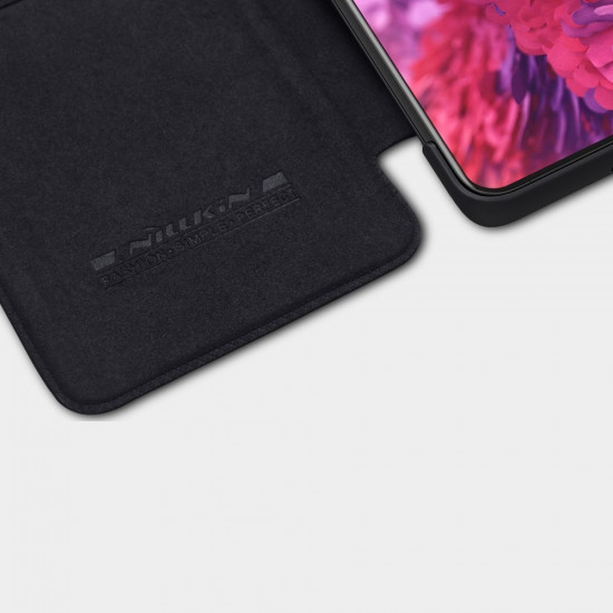 Nillkin Samsung Galaxy S21 Ultra Qin Leather Flip Book Case Θήκη Βιβλίο - Black
