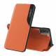 OEM Samsung Galaxy S21 Plus Eco Leather View Θήκη Βιβλίο - Orange