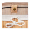 Relaxdays Καλάθι Απλύτων από Μπαμπού με Καπάκι - Oval - Natural - 4052025901271