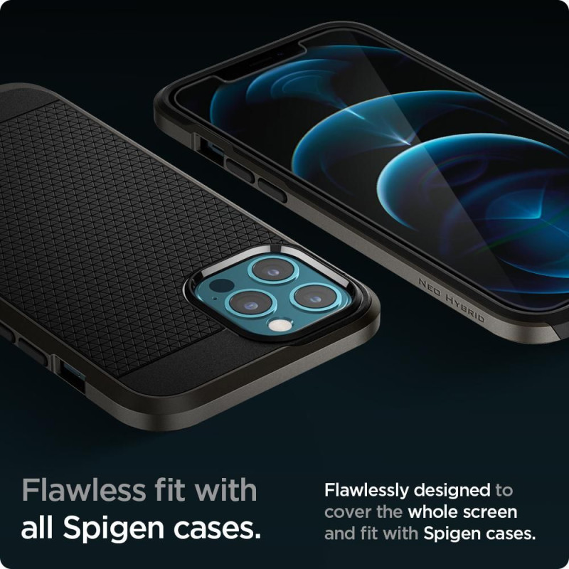 Spigen iPhone 12 Pro Max Glas.TR EZ Fit 0.2mm 2.5D 9H Tempered Glass Αντιχαρακτικό Γυαλί Οθόνης - 2 Τεμάχια - Clear - AGL01791 Spigen iPhone 12 Pro Max Glas.TR EZ Fit 0.2mm 2.5D 9H Tempered Glass Αντιχαρακτικό Γυαλί Οθόνης - 2 Τεμάχια - Clear - AGL01791
