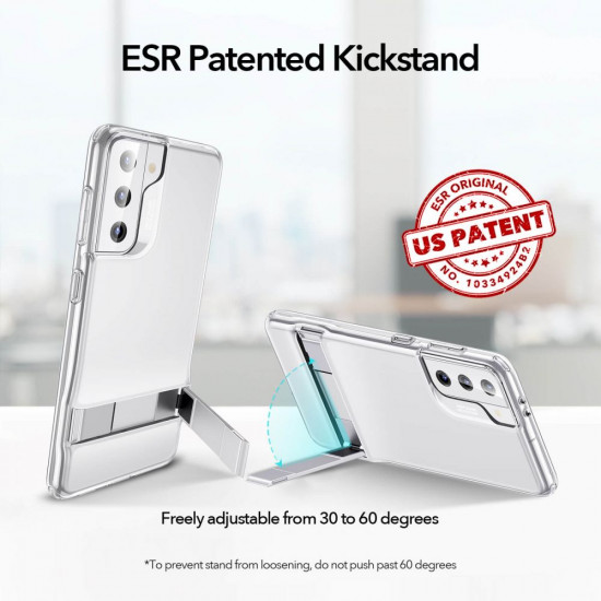 ESR Samsung Galaxy S21 Plus Air Shield Boost Θήκη Σιλικόνης με Stand - Διάφανη