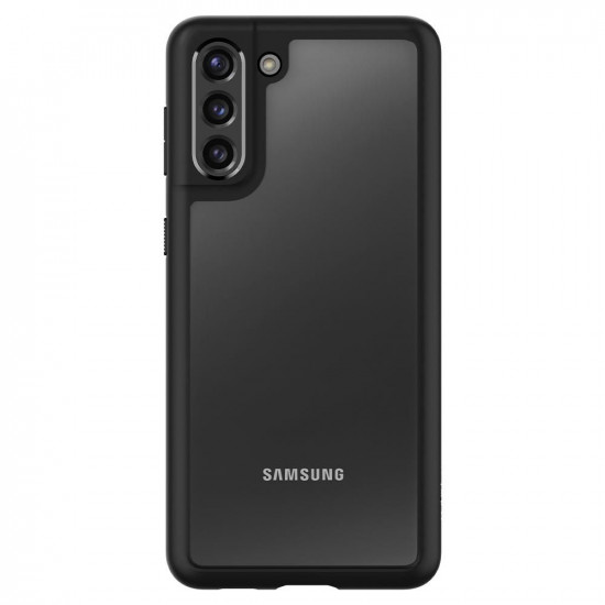 Spigen Samsung Galaxy S21 - Ultra Hybrid Σκληρή Θήκη με Πλαίσιο Σιλικόνης - Matte Black