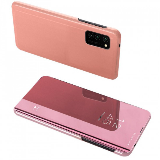 OEM Samsung Galaxy A52 / A52 5G / A52s 5G Clear View Θήκη Βιβλίο - Pink