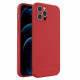 Wozinsky iPhone 12 Pro Color Θήκη Σιλικόνης - Red