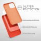 KW iPhone 12 Pro Max Θήκη Σιλικόνης Rubber TPU - Tangerine Tango - 52644.218