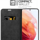 Cadorabo Samsung Galaxy S21 Plus Θήκη Βιβλίο Stand - Night Black