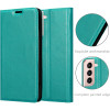 Cadorabo Samsung Galaxy S21 Plus Θήκη Βιβλίο Stand - Petrol Turquoise