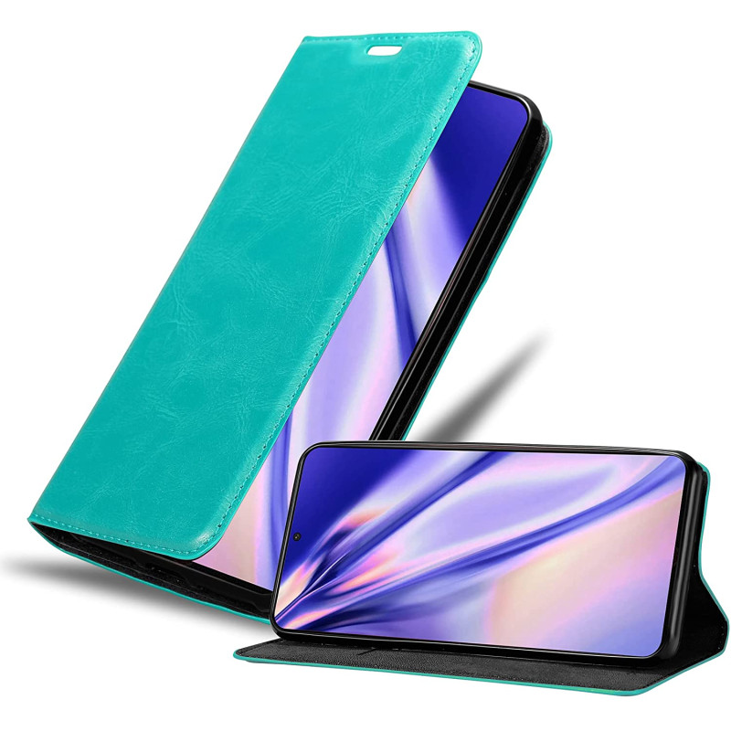 Cadorabo Samsung Galaxy S21 Plus Θήκη Βιβλίο Stand - Petrol Turquoise