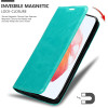 Cadorabo Samsung Galaxy S21 Plus Θήκη Βιβλίο Stand - Petrol Turquoise
