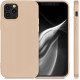 KW iPhone 12 / iPhone 12 Pro Θήκη Σιλικόνης Rubberized TPU - Antique Pink - 53844.10