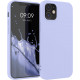 KW iPhone 12 / iPhone 12 Pro Θήκη Σιλικόνης TPU - Pastel Lavender - 53938.139