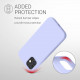 KW iPhone 12 / iPhone 12 Pro Θήκη Σιλικόνης TPU - Pastel Lavender - 53938.139