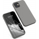 KW iPhone 12 / iPhone 12 Pro Θήκη Σιλικόνης TPU - Titanium Grey - 53938.155