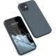 KW iPhone 12 / iPhone 12 Pro Θήκη Σιλικόνης TPU - Slate Grey - 53938.202