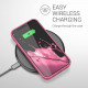 KW iPhone 12 / iPhone 12 Pro Θήκη Σιλικόνης TPU - Bubblegum Pink - 53938.212