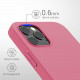 KW iPhone 12 Pro Max Θήκη Σιλικόνης TPU - Bubblegum Pink - 53940.212