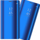 Erbord Samsung Galaxy A72 / A72 5G Clear View Θήκη Βιβλίο - Blue