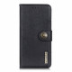 Erbord Samsung Galaxy A72 / A72 5G Khazneh Wallet Θήκη Πορτοφόλι Stand από Δερματίνη - Black