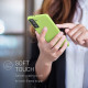 KW Samsung Galaxy S21 Θήκη Σιλικόνης Rubber TPU - Tomatillo - 54056.214