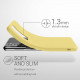 KW Samsung Galaxy S21 Θήκη Σιλικόνης TPU - Mellow Yellow - 54055.216